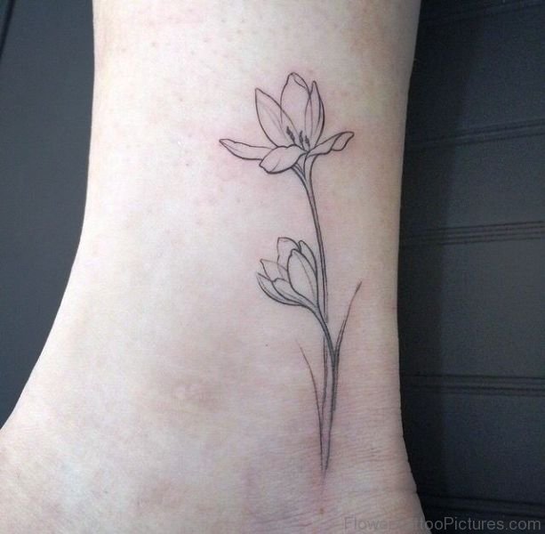 70 Elegant Iris Flower Tattoos